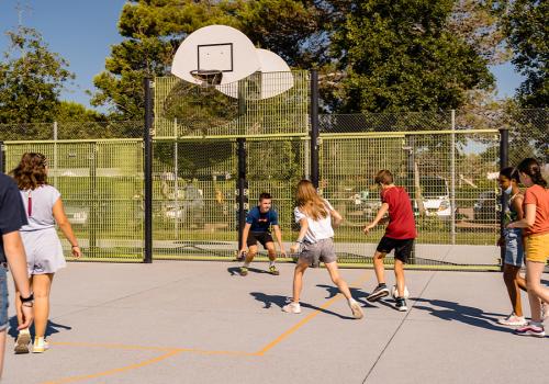 Terrain de sports au camping Mer et Soleil d'Oléron