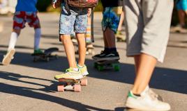 skate au camping Les Oyats 