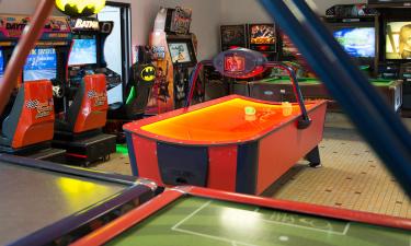 Salle de jeux au camping de la Réserve